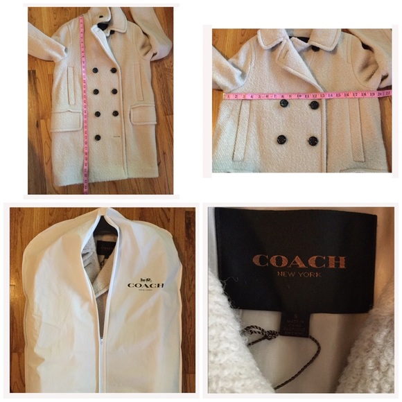 NWT’s, Coach wool peacoat, retails $595 - Picture 7 of 7